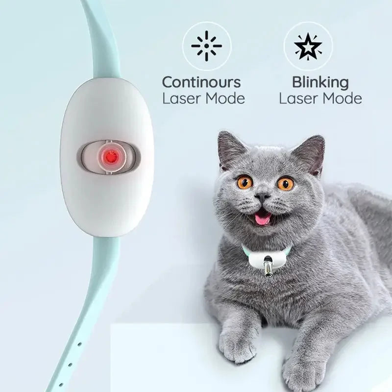Cat Laser Collar – Interactive LED Laser Dot Collar for Cats
