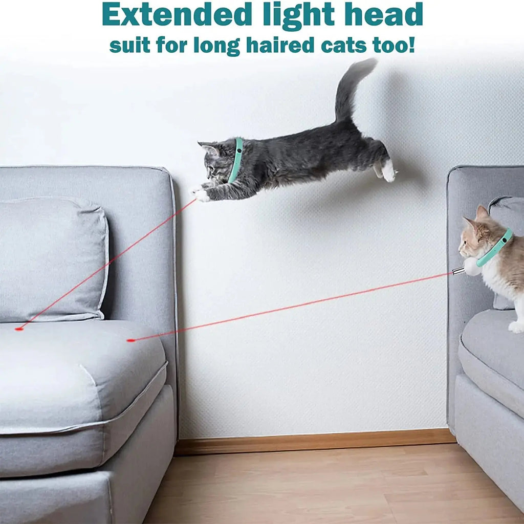 Cat Laser Collar – Interactive LED Laser Dot Collar for Cats