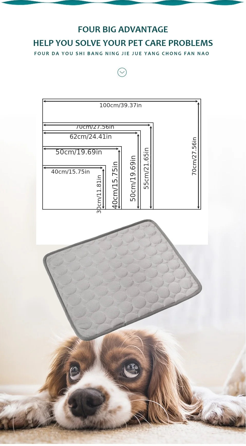 Chladiaca podložka pre domáce zvieratá