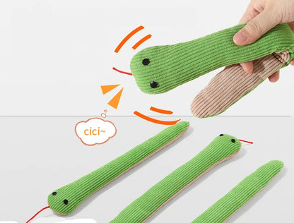 Interaktívna hadíková hračka pre psov a mačky – 42 cm