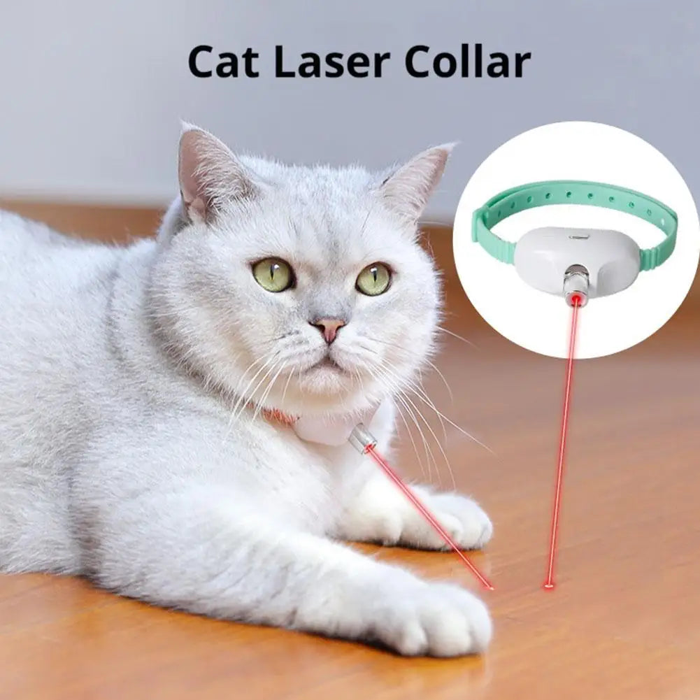 Cat Laser Collar – Interactive LED Laser Dot Collar for Cats