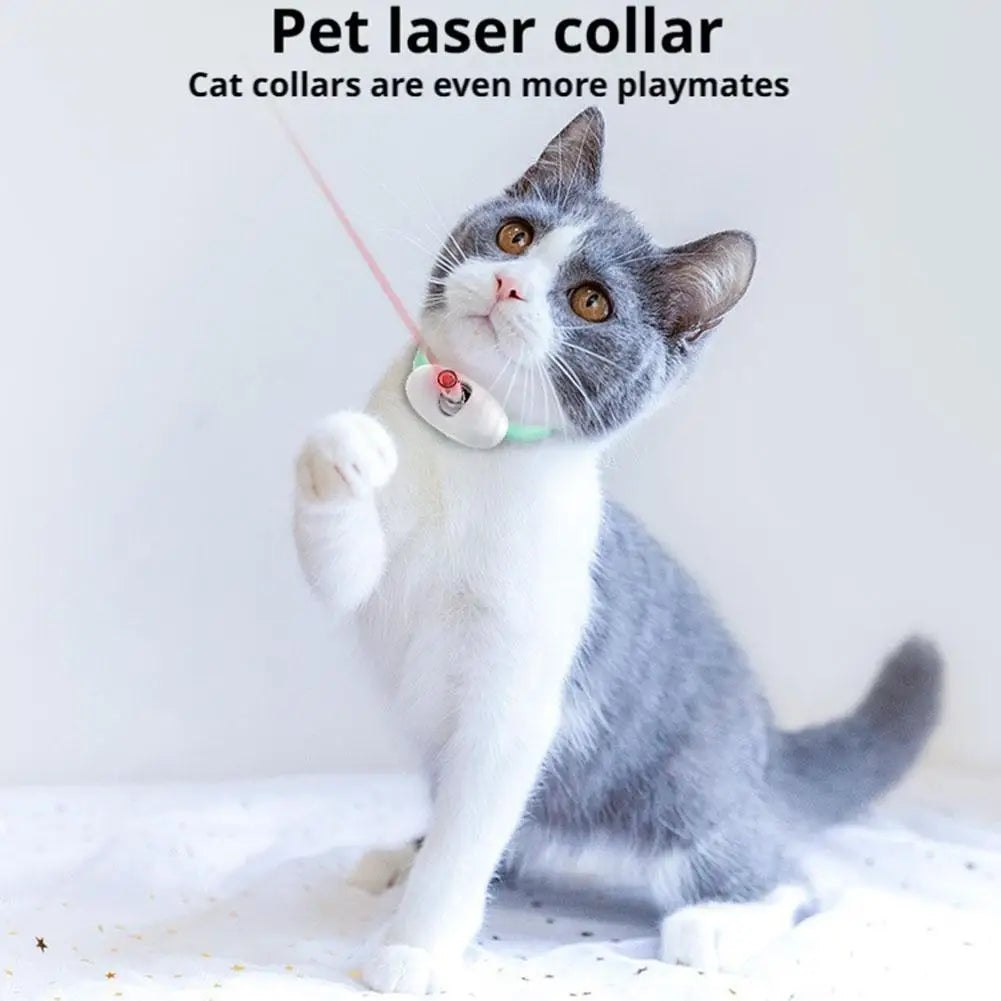 Cat Laser Collar – Interactive LED Laser Dot Collar for Cats