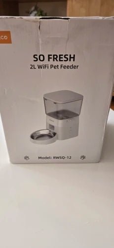 ROJECO 2L Smart Automatic Pet Feeder with Button Control - Petmelove