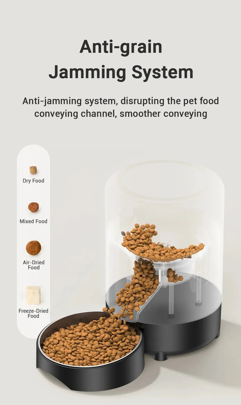 ROJECO 2L Smart Automatic Pet Feeder with Button Control - Petmelove