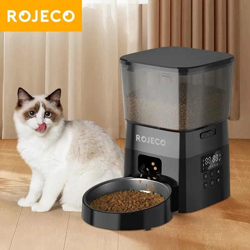 Smart Automatic Pet Feeder with Button Control - 2L Capacity - Petmelove