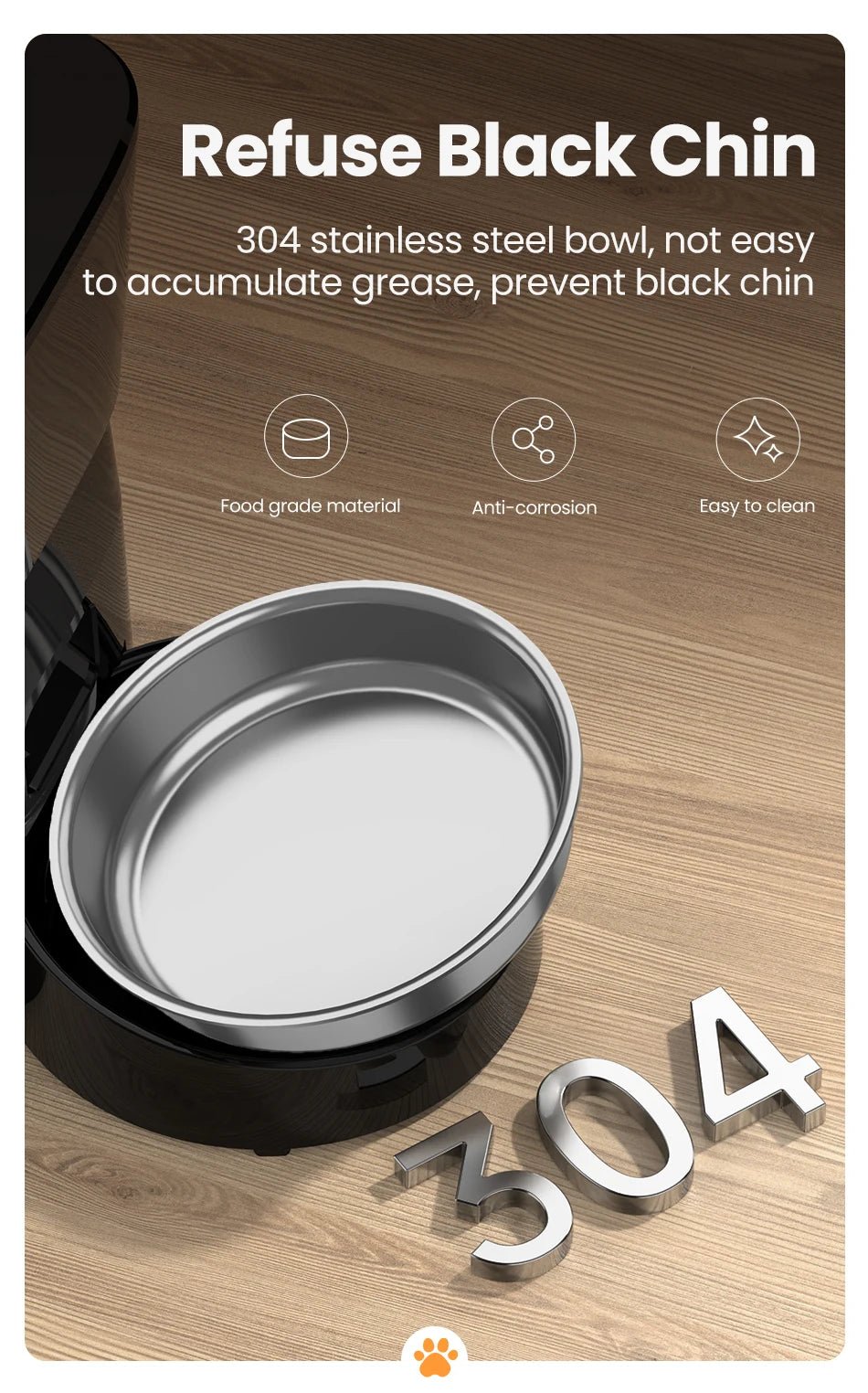 Smart Automatic Pet Feeder with Button Control - 2L Capacity - Petmelove